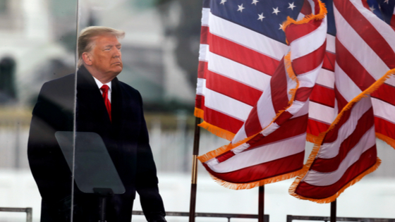 U.S. President Donald Trump holds a rally to contest the certification of the 2020 U.S. presidential election results