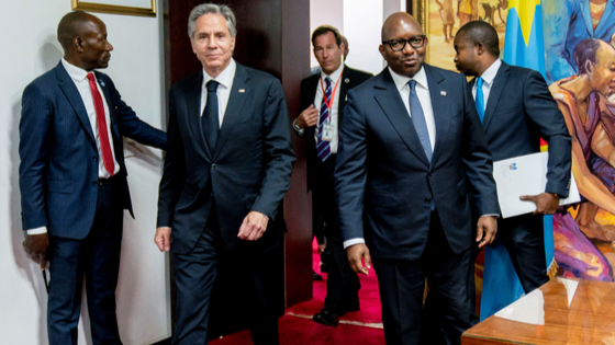 U.S. Secretary of State Antony Blinken visits Congo