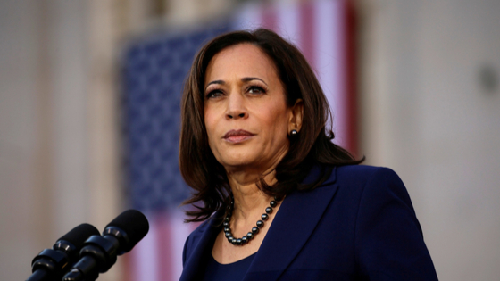 U.S. Senator and VP candidate Kamala Harris