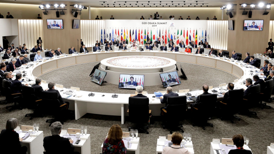 Working lunch at the G20 Summit in Osaka